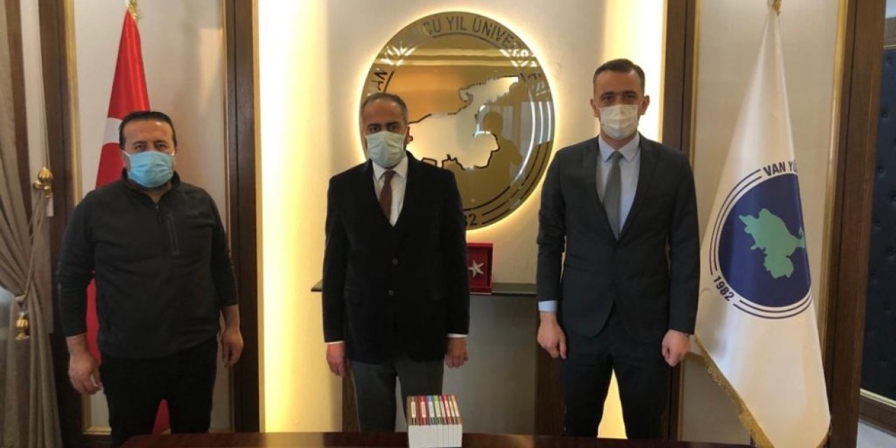 Van Basınından Rektör Şevli’ye Ziyaret