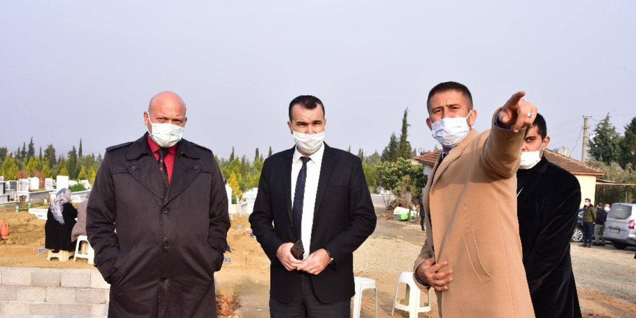 Alaşehir’de Mezarlık Çalışmaları İncelendi