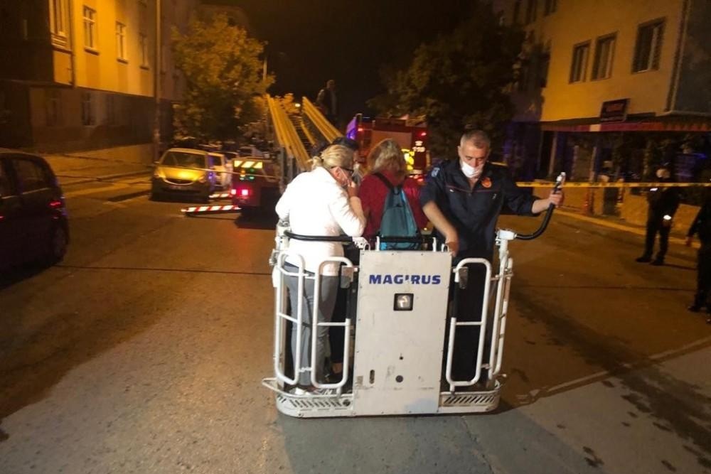 Ankara’da banyoda çıkan yangında yaşlı adam hayatını kaybetti