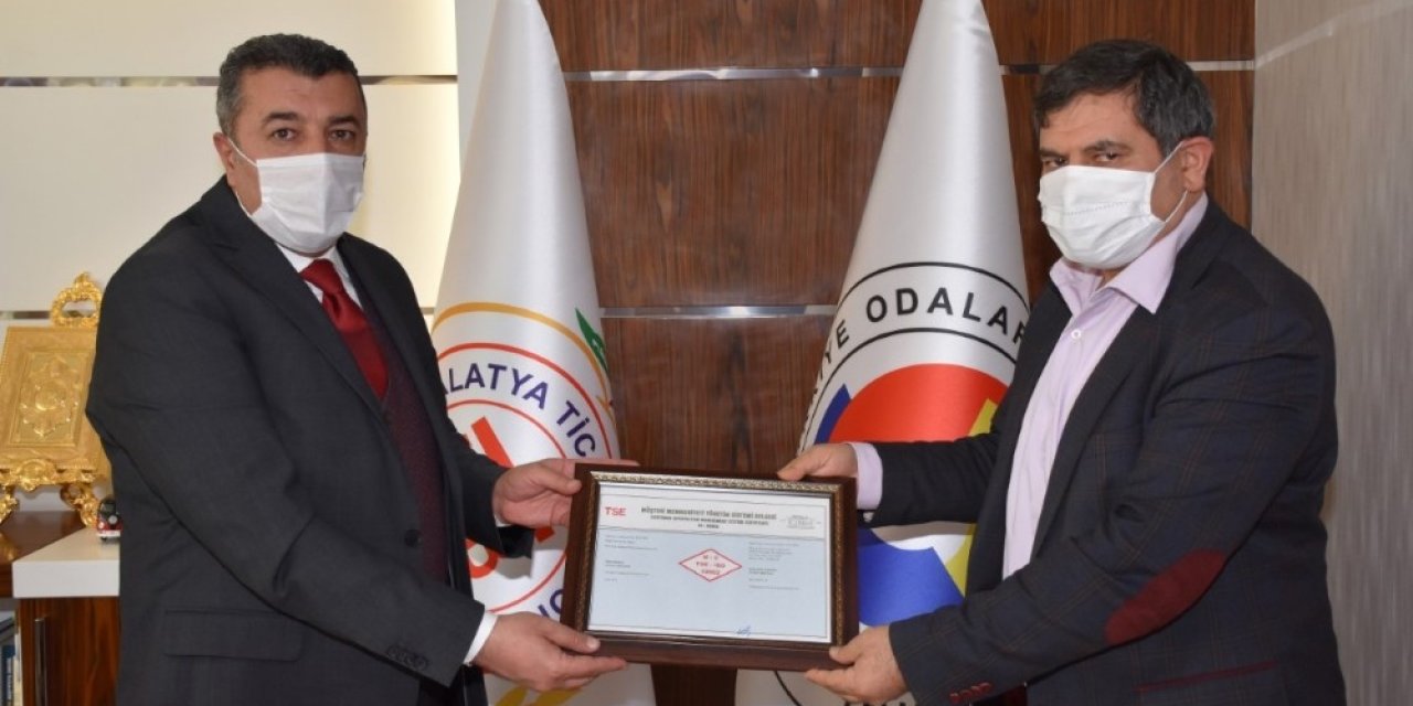 Malatya Ticaret Borsası Kalitesini Taçlandırdı