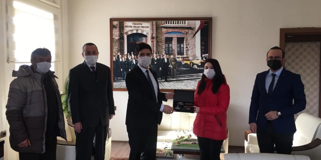 Türkiye Üçüncüsü Oldu, Kaymakam Taş Makamında Misafir Etti