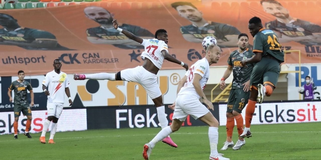 Süper Lig: Aytemiz Alanyaspor: 1 - Yeni Malatyaspor: 1 (maç Sonucu)
