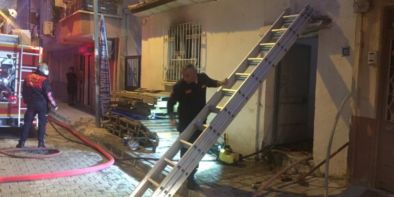 Aydın’da İkamet Yangını