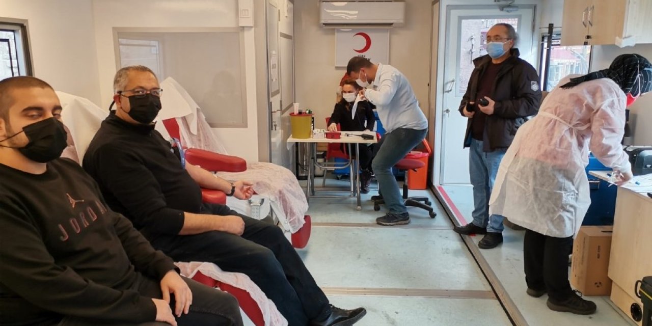 Kayseri Afad Gönüllülerinden Kan Bağışı Kampanyası