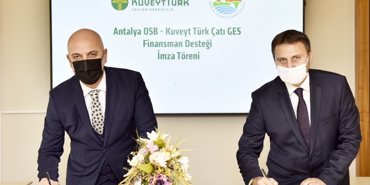 Antalya Osb Sanayicisine Ges İçin Özel Finansman Desteği