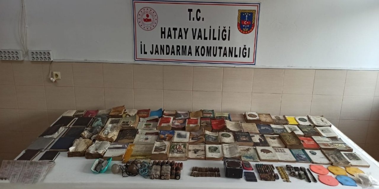 Amanoslarda Pkk’ya Ait Silah Ve Mühimmat Bulundu