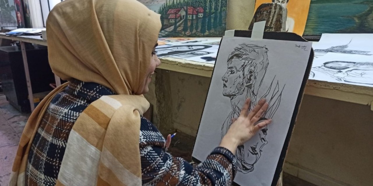 Korona Virüs Siirt’te Yetenekli Ressamlar Keşfettirdi