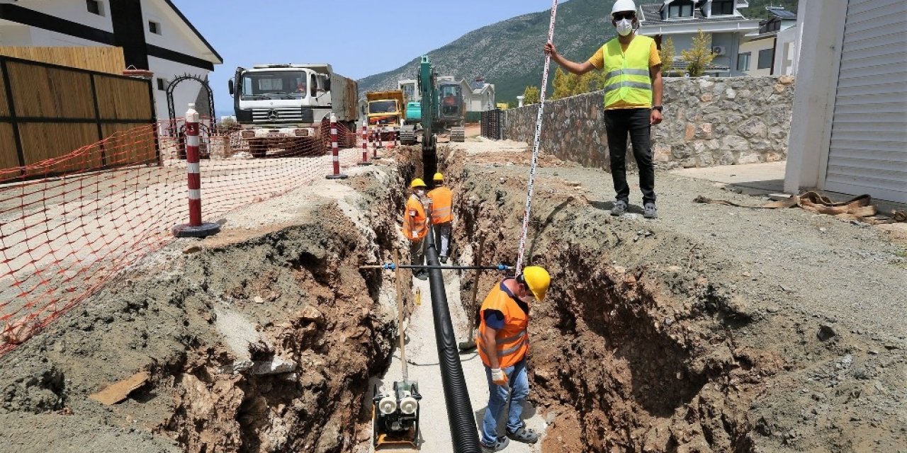 Hisarönü-ovacık Kanalizasyon Hattının Yüzde 41’i Tamamlandı