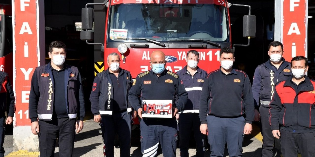 Isparta’da İtfaiyecilerden Sma Hastası Poyraz Ali’ye Yardım Eli