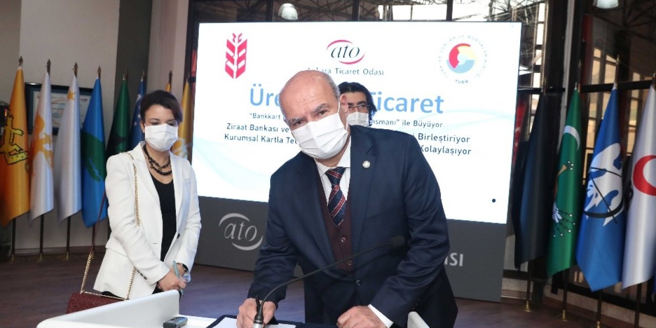 Ato İle Ziraat Bankası Arasında İşletmeleri Rahatlatacak Anlaşma