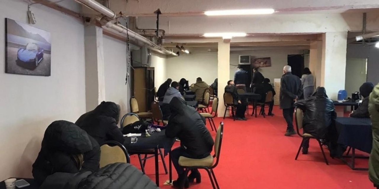 Kumardan Mühürlenen Ruhsatsız İş Yerine Yeniden Kumar Baskını