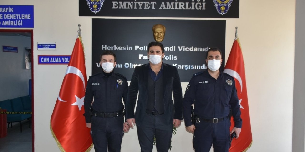 Kaymakam Ülkü’den İlçe Emniyet Amirliği’ne Ziyaret