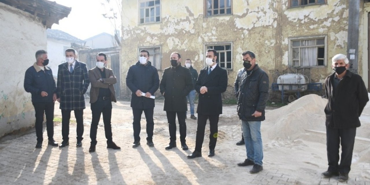 Kulaca Sokaklarına Parke Taşı