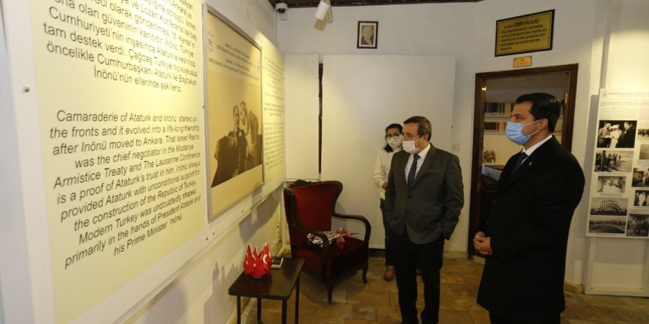 İsmet İnönü İzmir’deki Evinde Anıldı