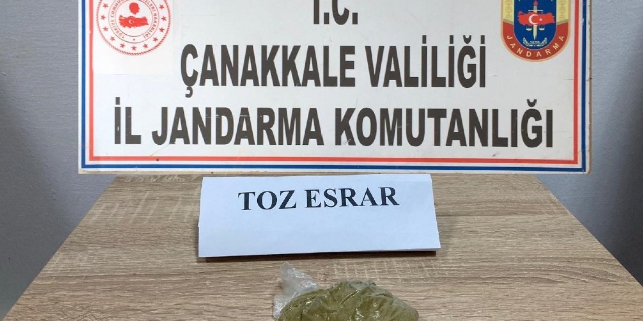 Çanakkale’de Uyuşturucu Operasyonu: 3 Gözaltı
