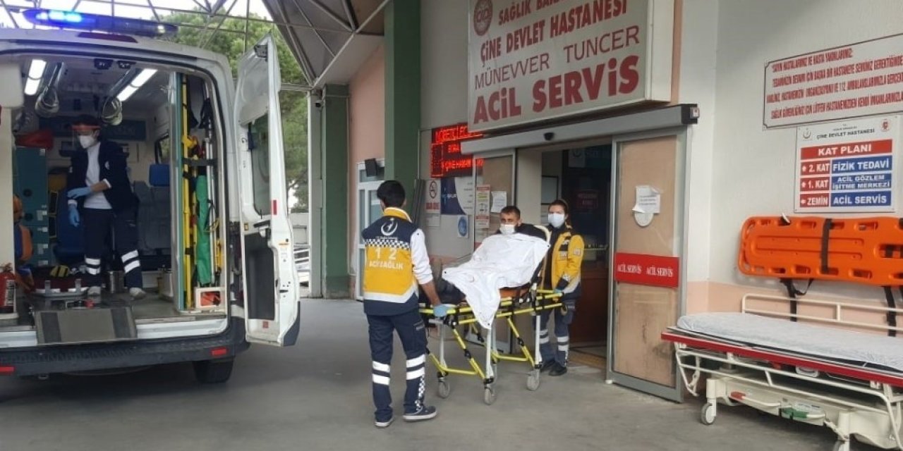 Sırtına Saçma İsabet Eden Motosiklet Sürücüsü Yaralandı