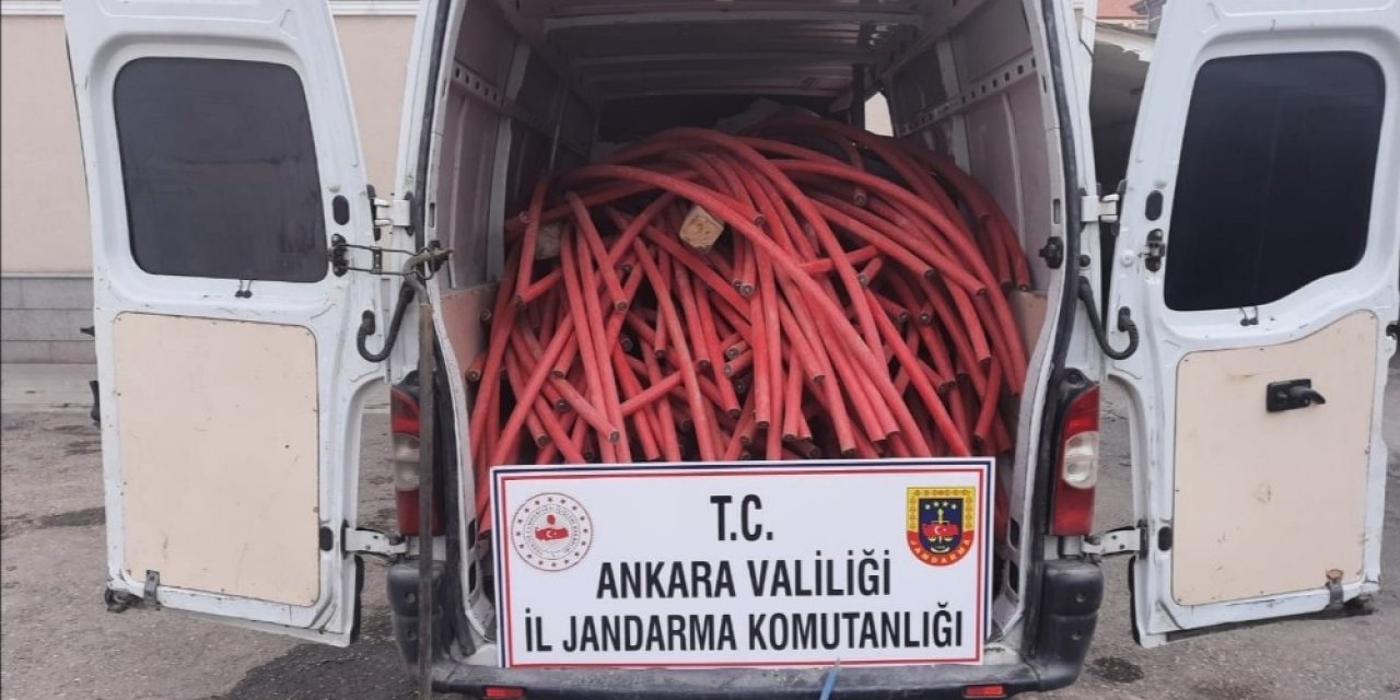 Başkent’te Kablo Hırsızına Geçit Yok
