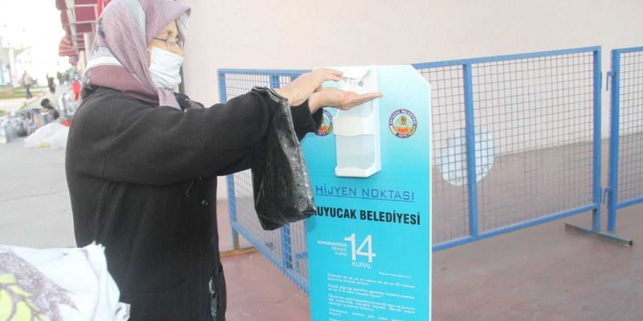 Kuyucak’ta Pazar Yerlerinde Tedbir Elden Bırakılmıyor
