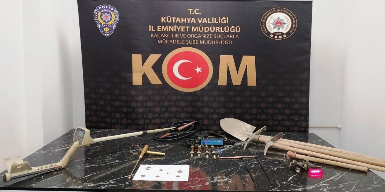 Kütahya’da Tarihi Eser Kaçakçılığı Operasyonu
