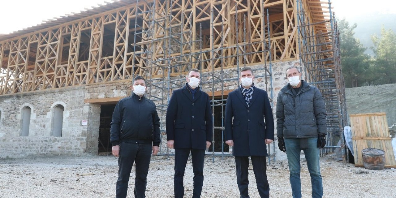 Burdur’da Türkülere Konu Olan Değirmen Restore Ediliyor