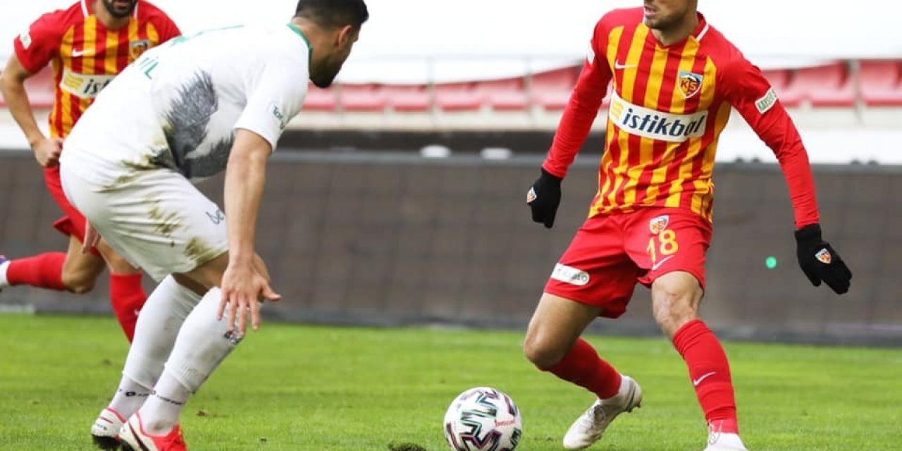 Kayserispor’da İç Saha Kâbusu