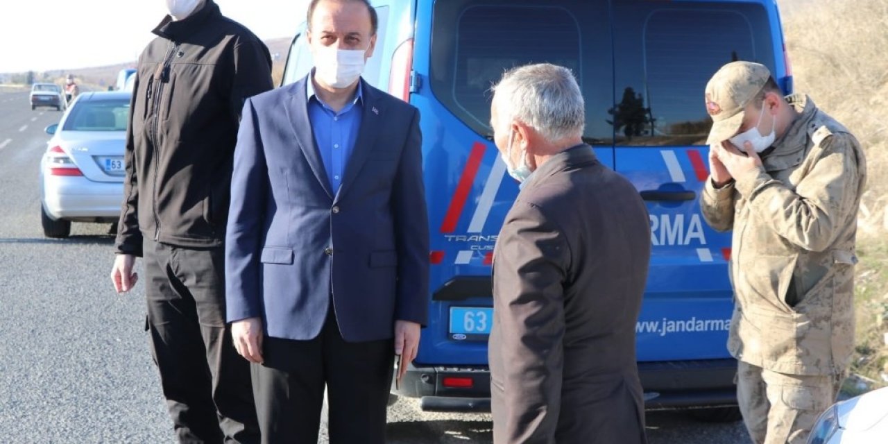 Şanlıurfa Valisi Olay Yerinde İncelemede Bulundu