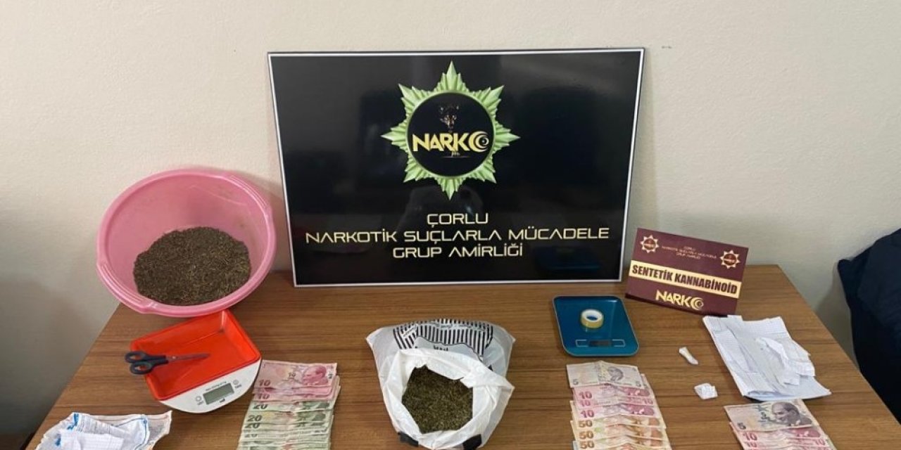Tekirdağ’daki Uyuşturucu Operasyonunda 4 Tutuklama