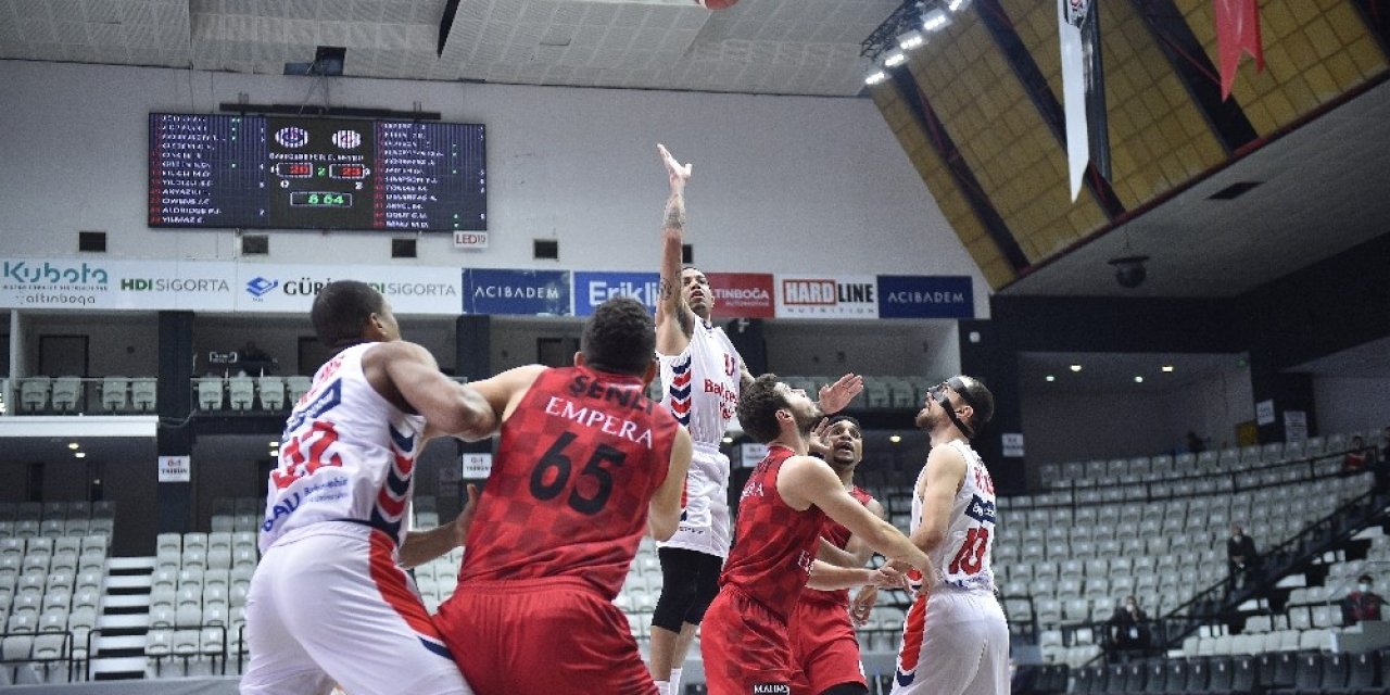 Ing Basketbol Süper Ligi: Bahçeşehir Koleji: 76 - Gaziantep Basketbol: 83