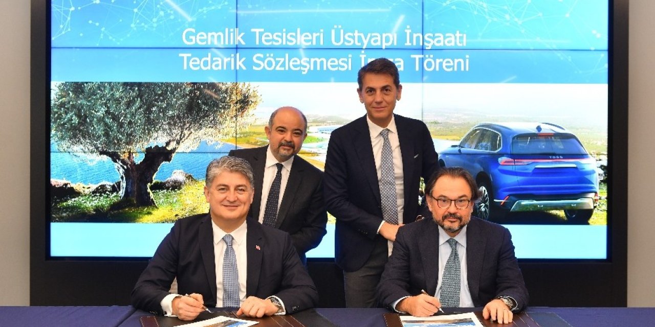 Togg Gemlik Tesisi’nin İnşaatı İçin Yapı Merkezi Seçildi
