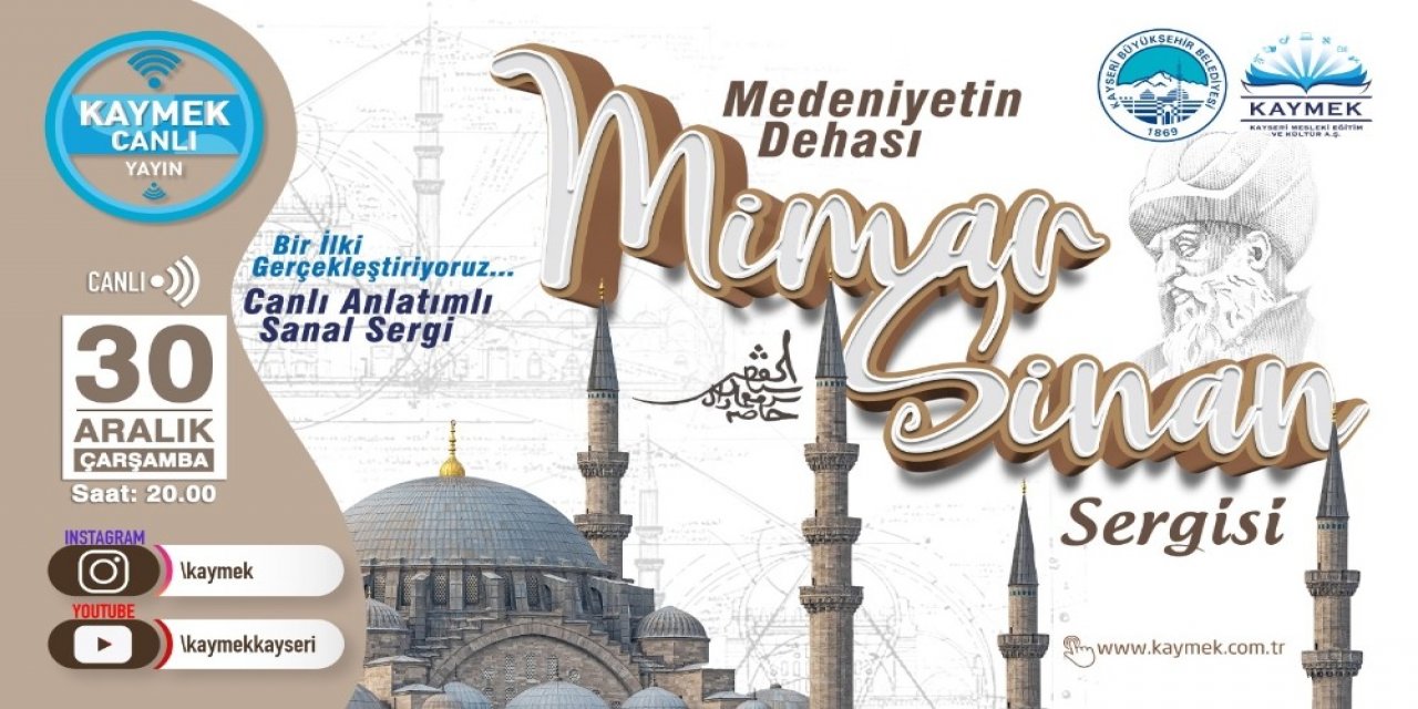 Büyükşehir Kaymek’ten Bir İlk, Canlı Anlatımlı Sanal Sergi