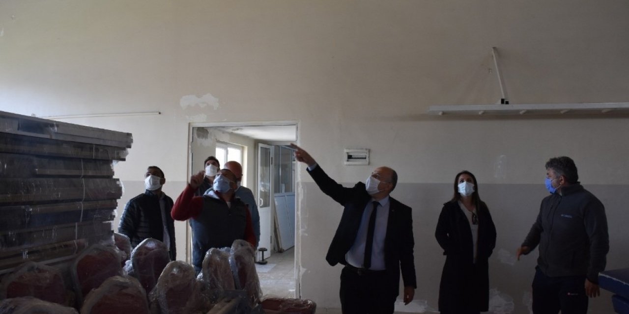 Milas Mehmet Güçlü Güreş Eğitim Merkezi Yenileniyor