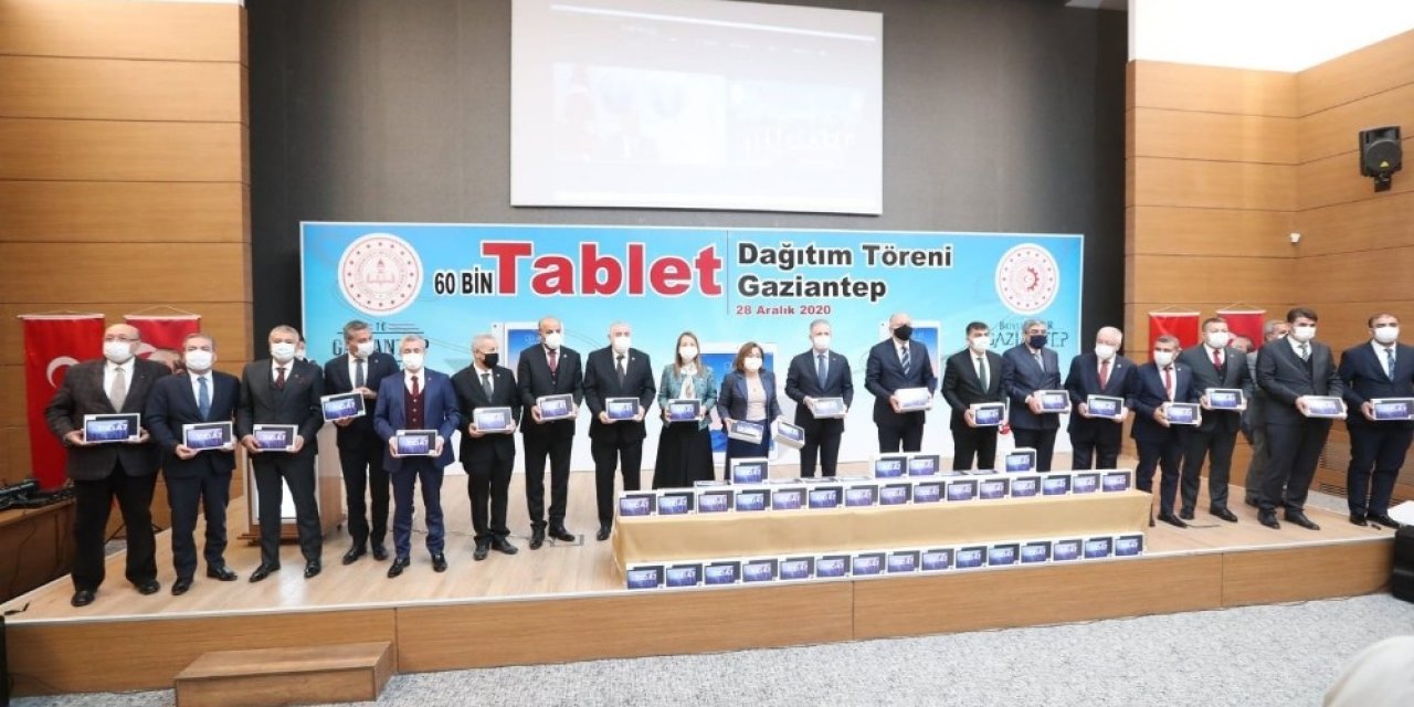 Şahinbey Belediyesi’nden Dev Projeye Tablet Desteği