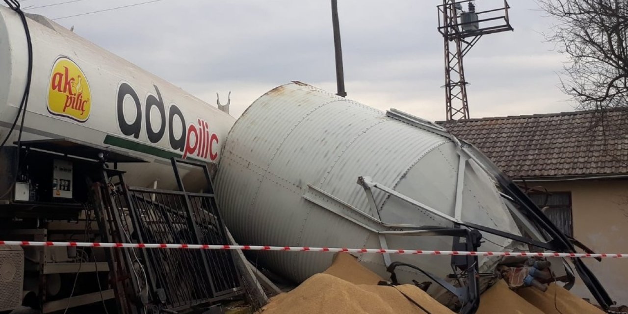 Bolu’da Üzerine Silo Devrilen Vatandaş Hayatını Kaybetti