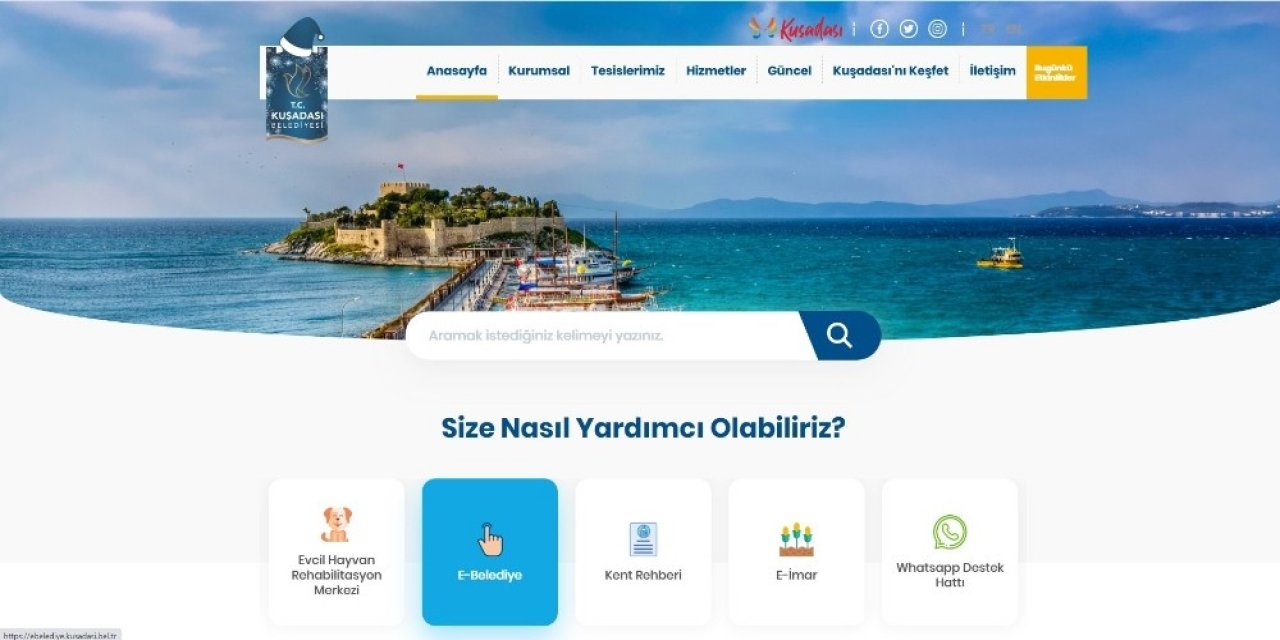 Kuşadası Belediyesi’nde Online Ödeme Kolaylığı
