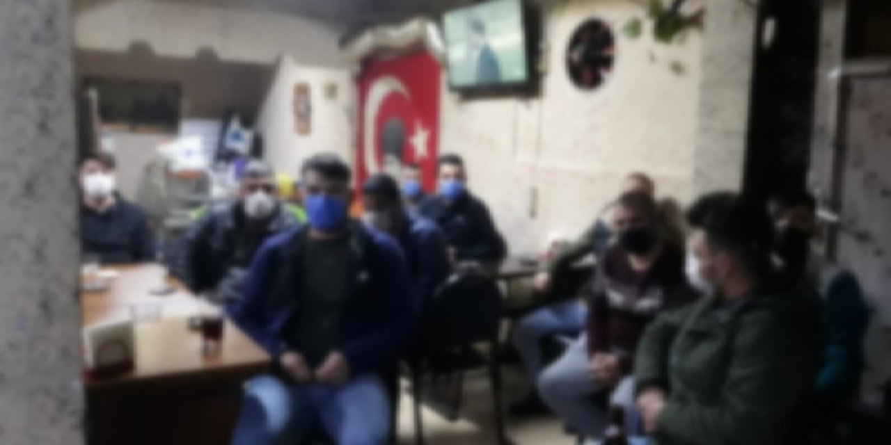 Ruhsatsız Birahaneye Polis Baskını