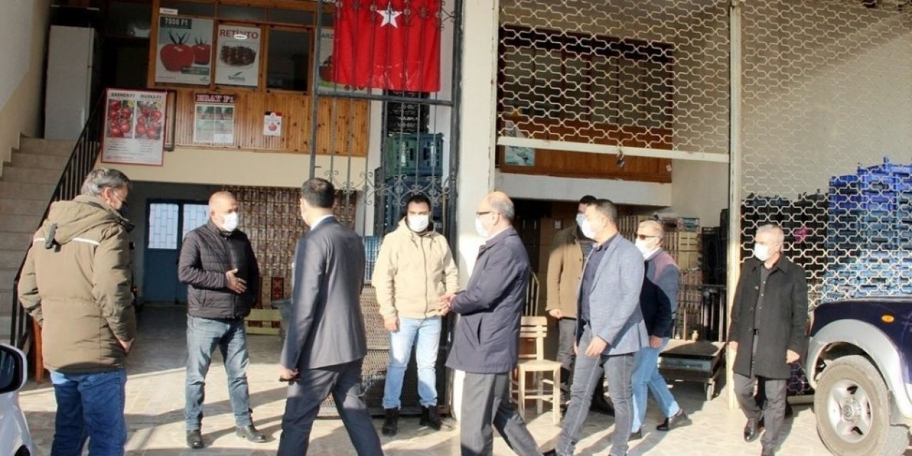 Silifke Kaymakamı Nazlı’dan Tarıma Destek