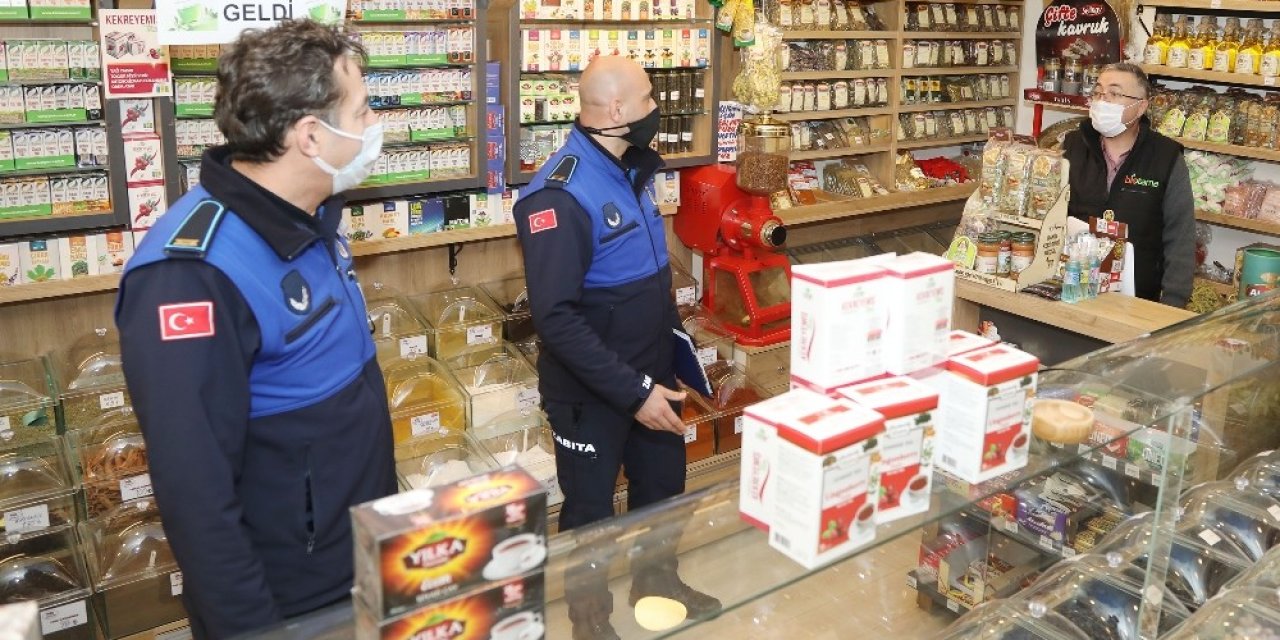 Atakum Zabıtasından Yeni Yıl Denetimi