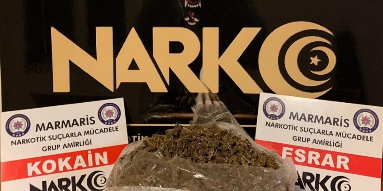 Marmaris’te Narkotikten Yılbaşı Operasyonu
