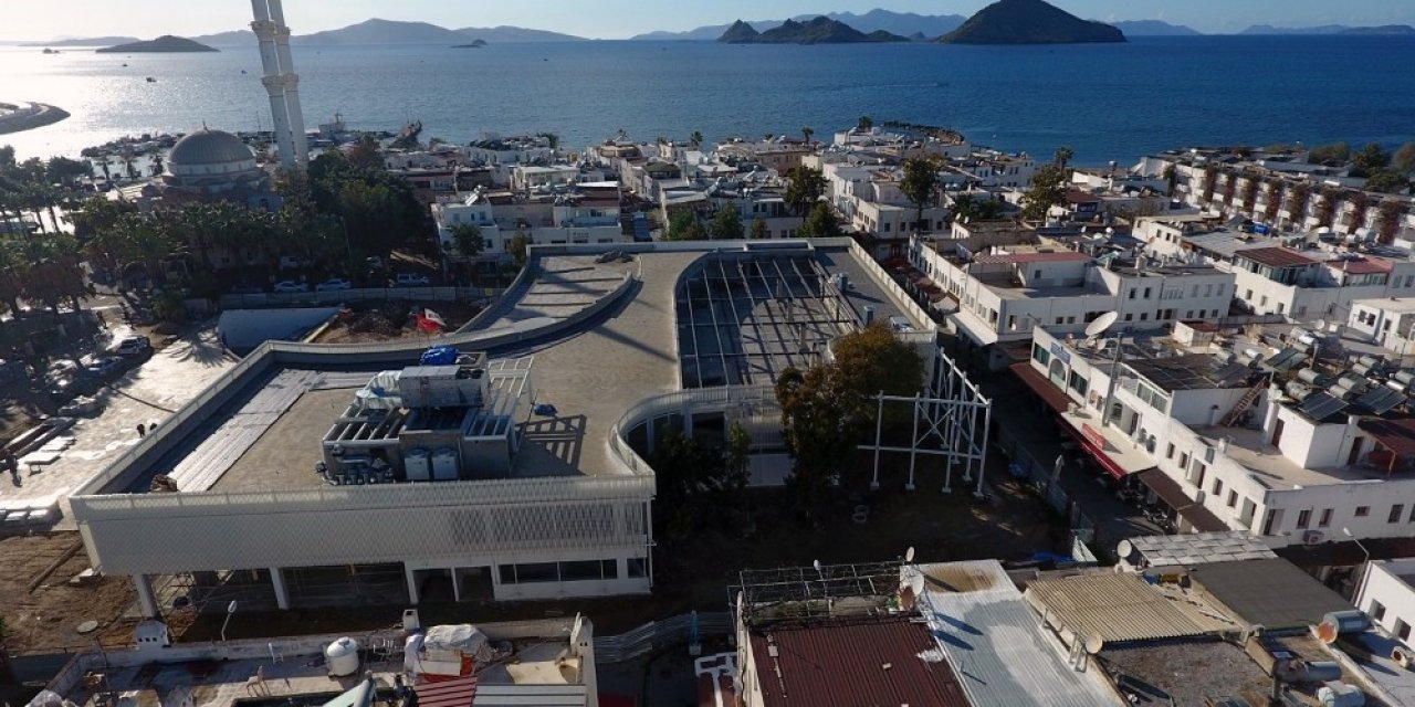 Turgutreis ‘yaşam Merkezi’nin Yüzde 75’i Tamamlandı
