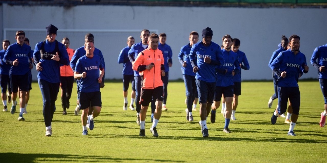Trabzonspor, Fatih Karagümrük Maçı Hazırlıklarını Sürdürdü