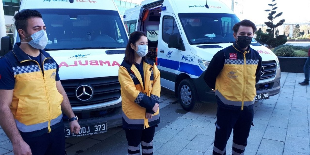Sultangazi Belediyesi 2 Hasta Nakil Ambulansı İle Vatandaşların Yardımına Koşuyor