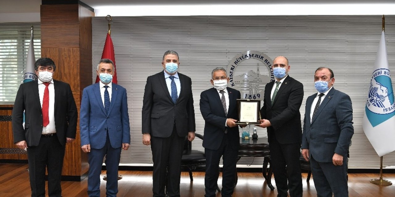 Borsa Yönetiminden Büyükkılıç’a Teşekkür Ziyareti