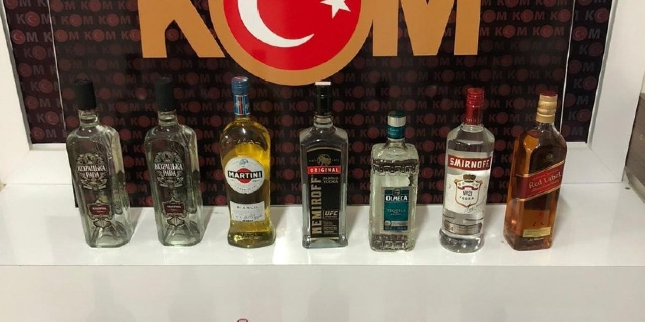 Didim’de Kaçak İçki Operasyonu