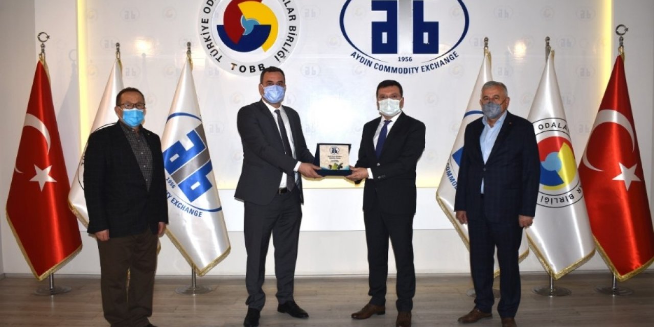 Kaymakam Şahin, Aydın Ticaret Borsası’nın Çalışmaları Hakkında Bilgilendirildi