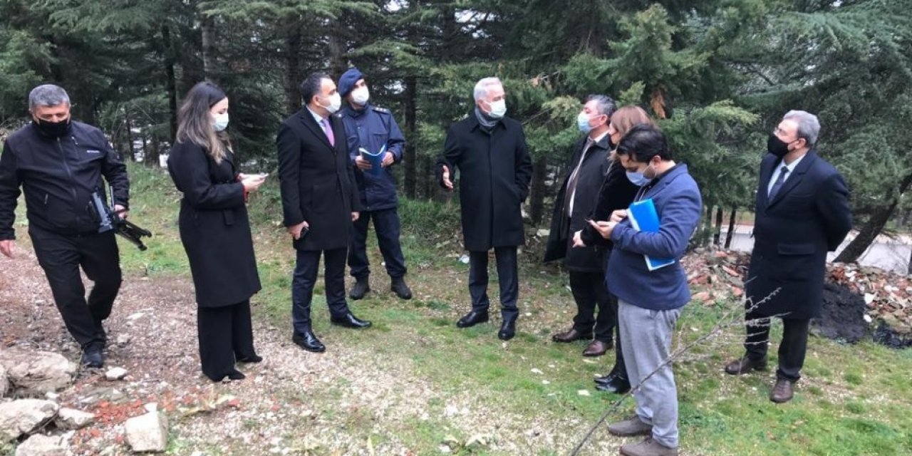 Vali Seymenoğlu’ndan Tarihi Eğirdir Garı’nda İnceleme
