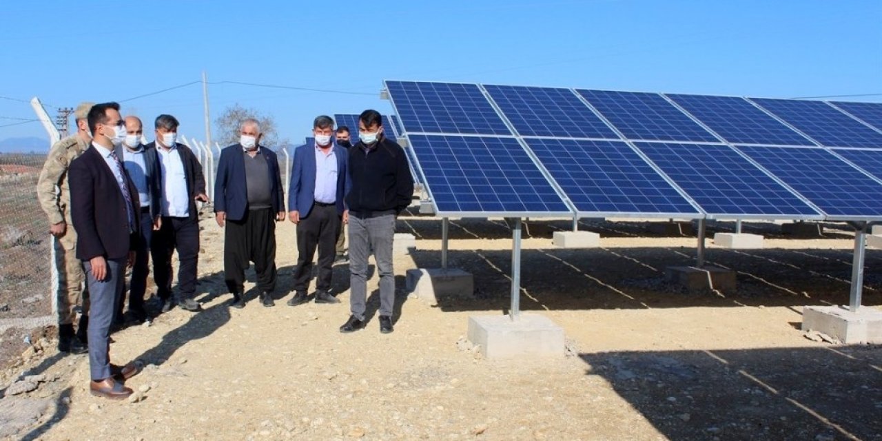 Düziçi’nde Güneş Enerji Sistemi Kuruluyor