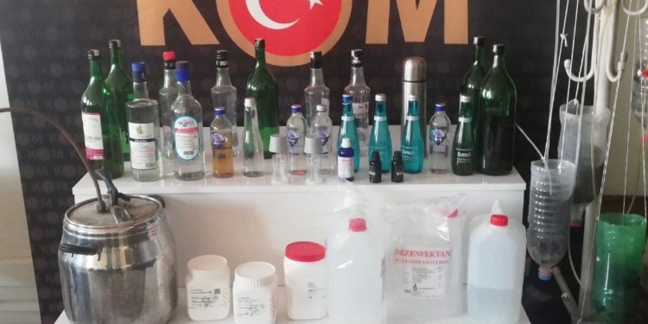 Silifke’de Sahte İçki Operasyonu