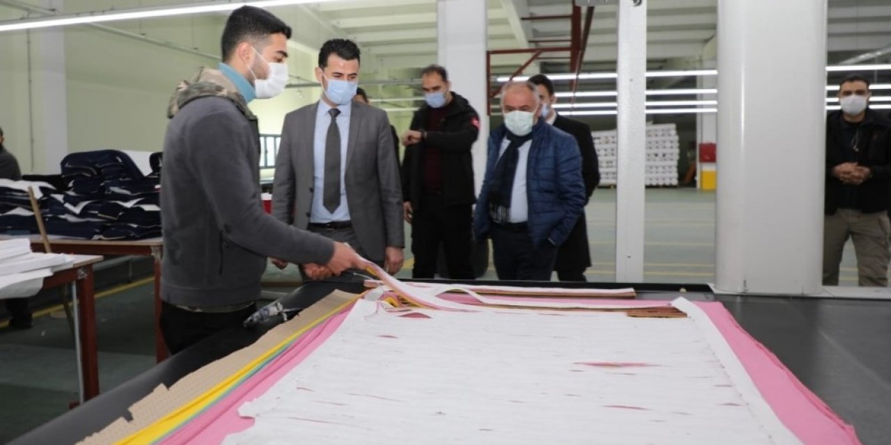 Yenişehir Kaymakamı Beşikci Osb’de İncelemelerde Bulundu