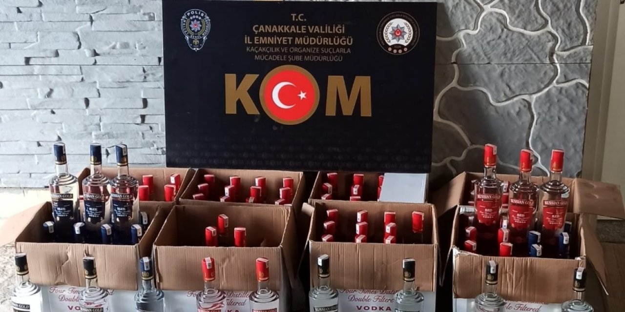 Çanakkale’de Yılbaşı Öncesi Sahte İçki Operasyonu