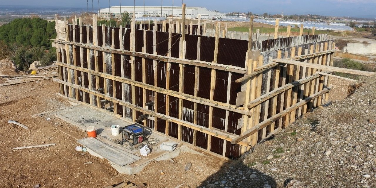Serik’e İçme Suyu Deposu